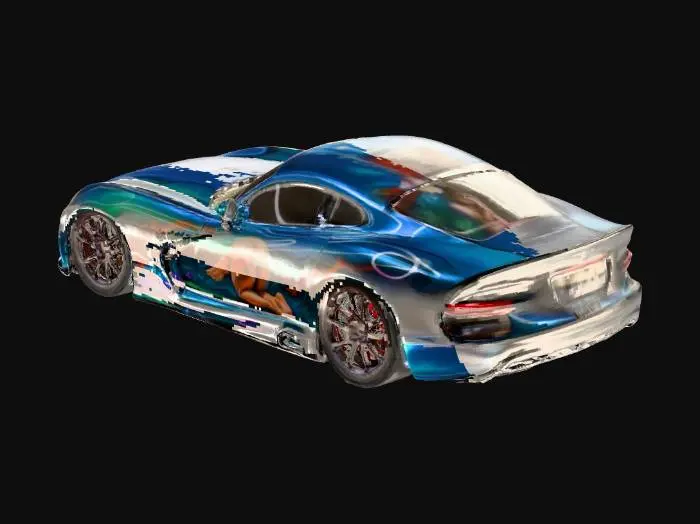 3D model for 2013 Dodge Viper