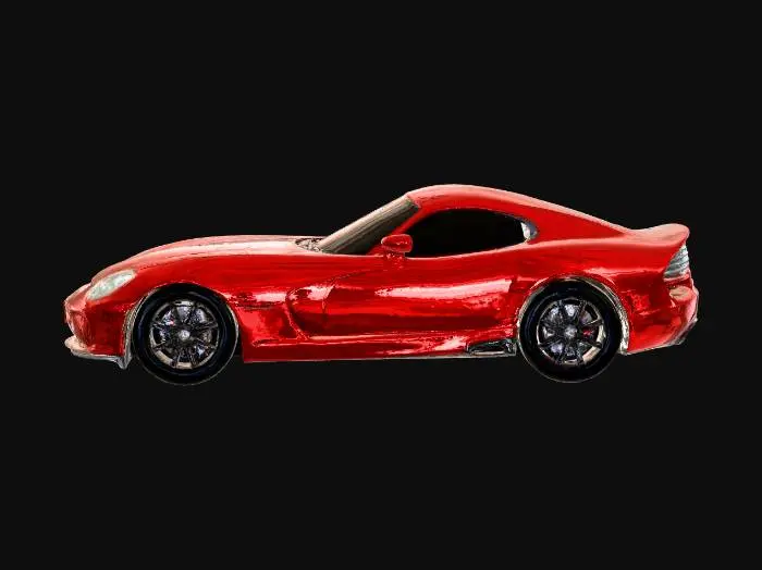 3D model for Sleek Scarlet Supercar