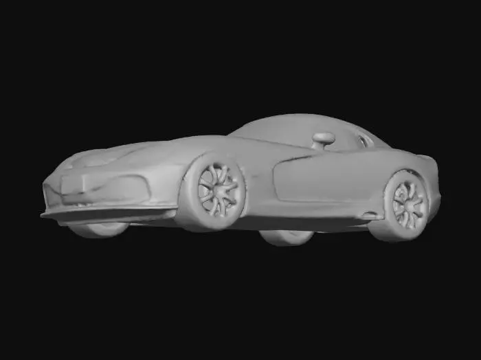 3D model for Sleek Scarlet Supercar
