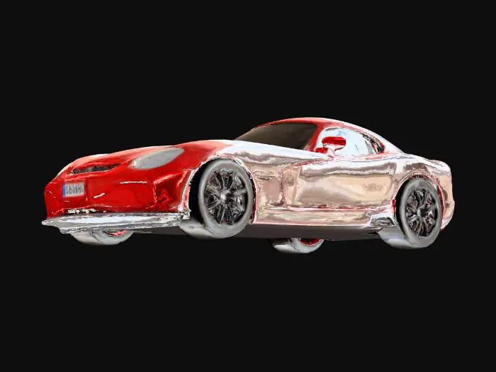 3D model for Sleek Scarlet Supercar