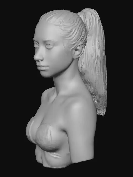 3D model for Portrait of Serenity