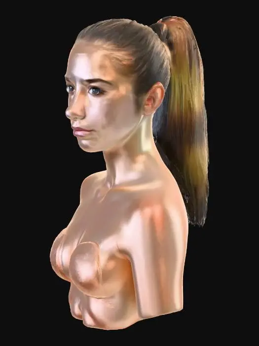 3D model for Portrait of Serenity