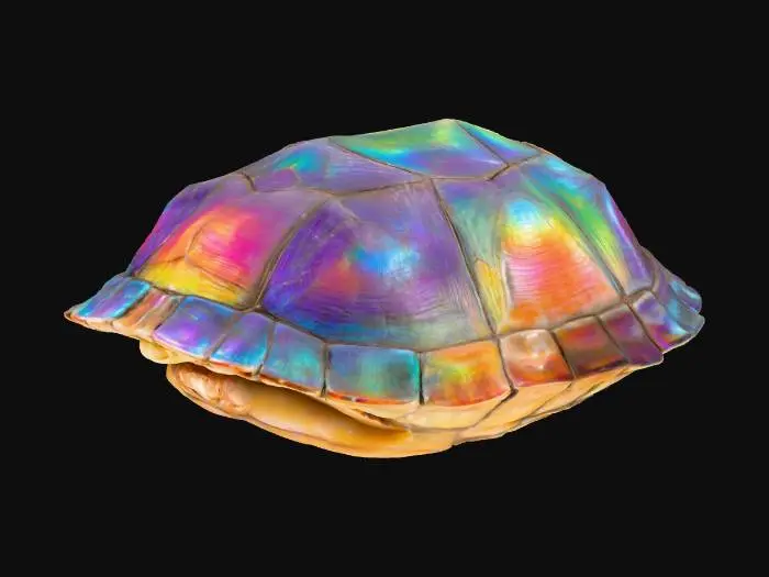3D model for Prismatic turtle shell