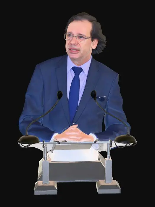 3D model for Press Conference Speaker