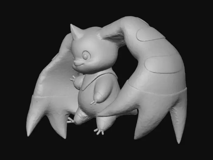 3D model for Fluffy Eared Creature