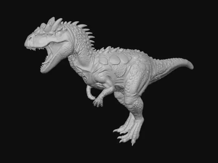 3D model for Carnotaurus Roar