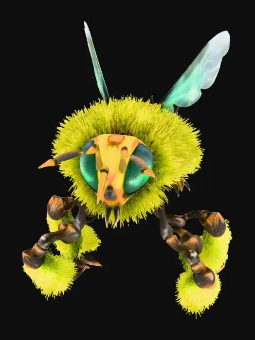 3D model for Cybernetic Bumble.