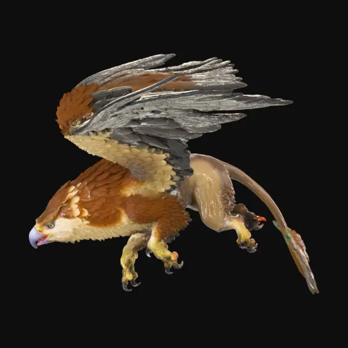 3D model for Gryphon Majesty