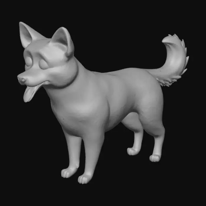 3D model for หมาพันธ์ บอร์เดอร์ คอลลี่