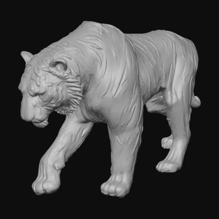 3D model for Blueprint Tiger