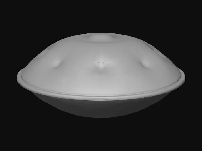 3D model for Bronze Hang Drum