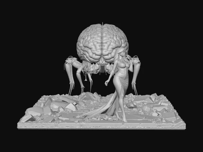3D model for The Mindwalker