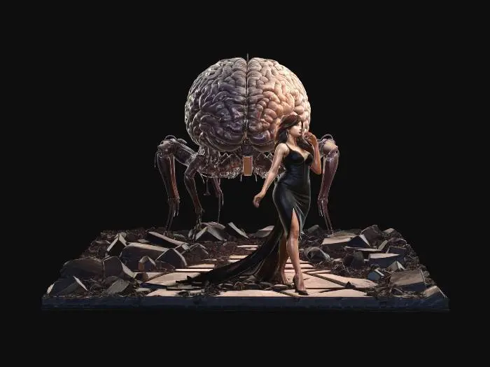 3D model for The Mindwalker