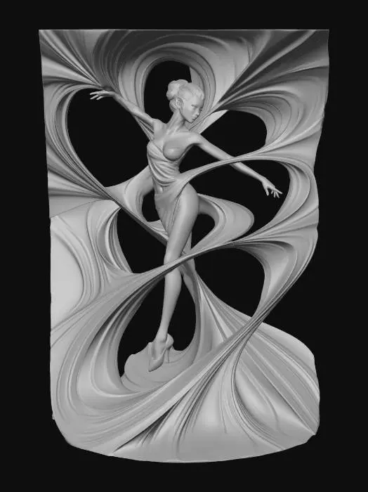 3D model for Astral Ribbon Dancer