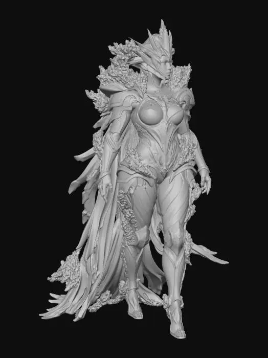 3D model for Embersteel Empress