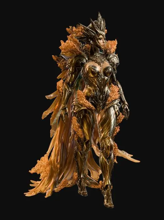 3D model for Embersteel Empress