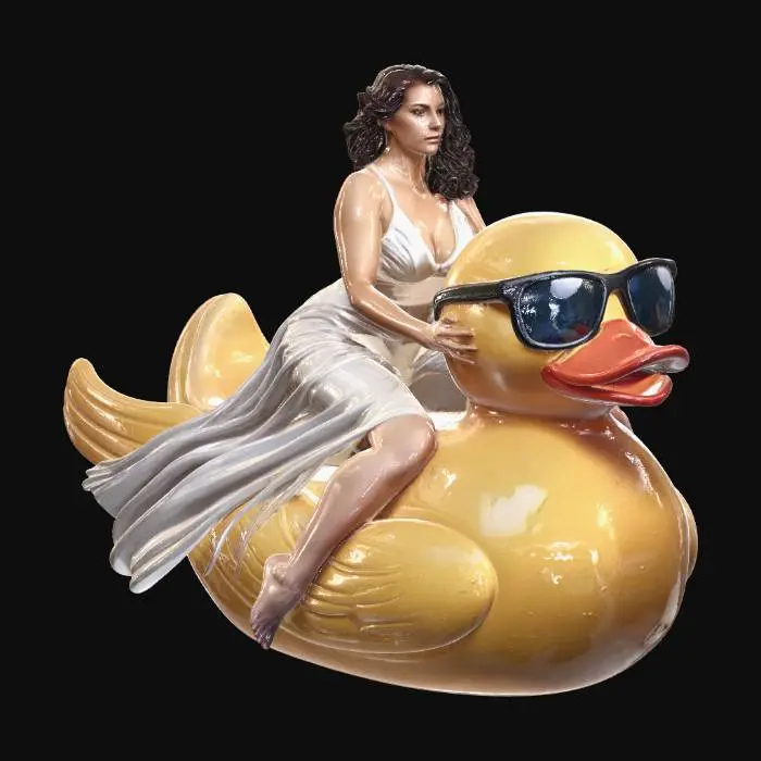 3D model for Storm Ride on a Rubber Duck