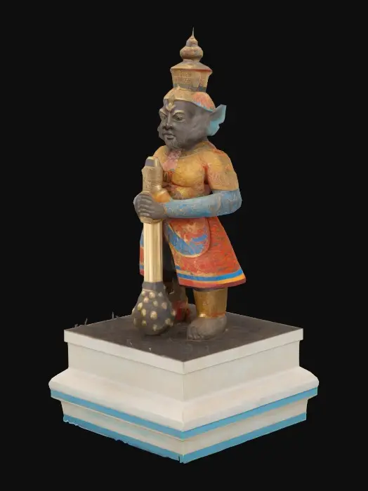 3D model for Guardian Statue