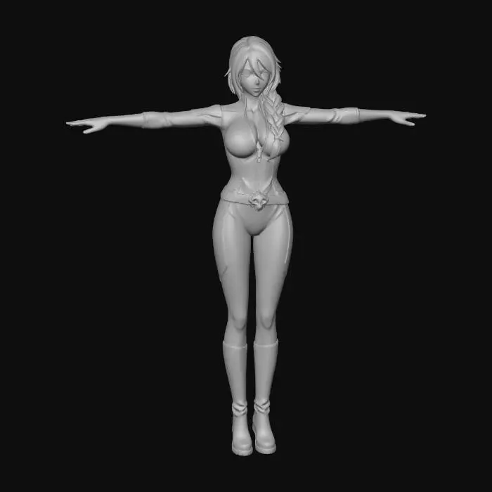 3D model for Emerald Warrior