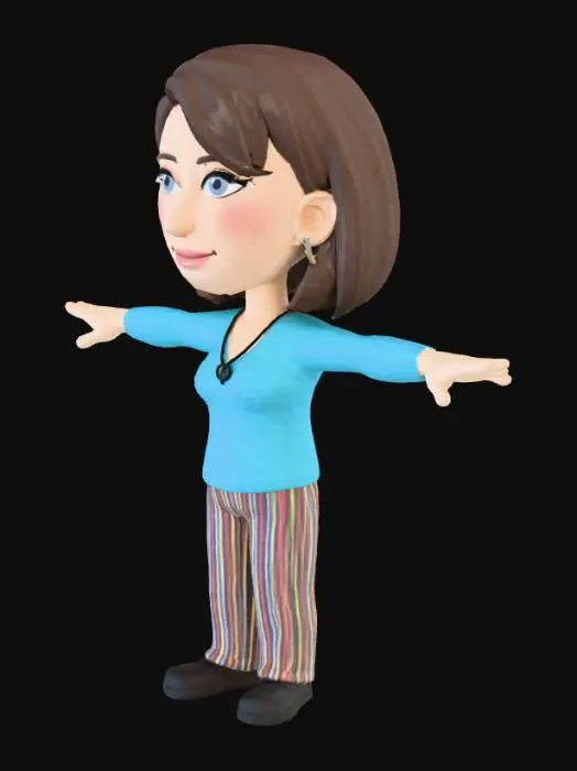 3D model for Bitmoji Avatar