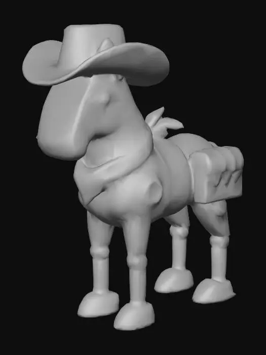 3D model for Robo Cowhorse