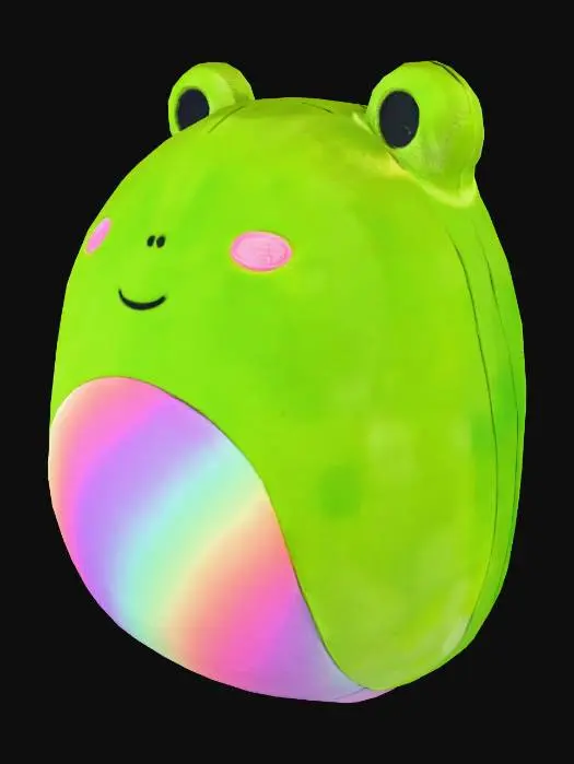 3D model for Froggy Rainbow