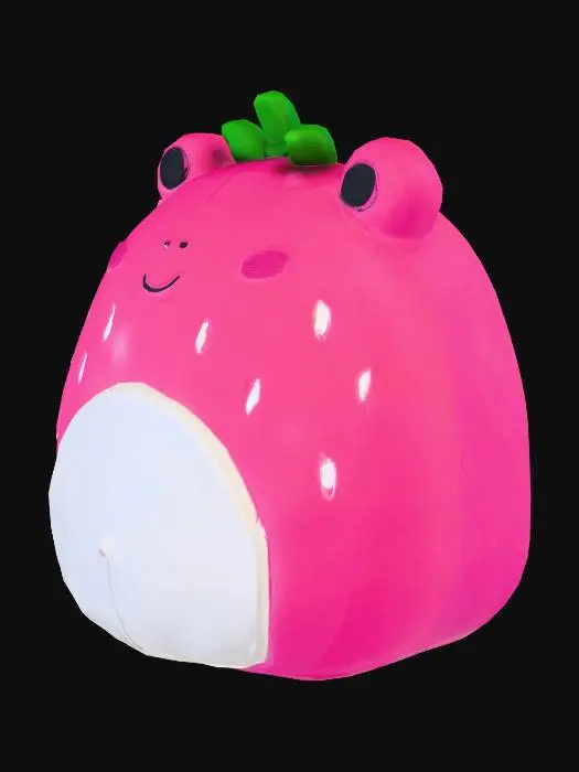 3D model for Strawberry Plush Frog