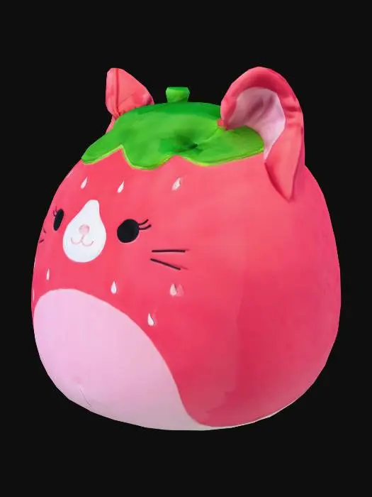 3D model for Strawberry Kitty Plush