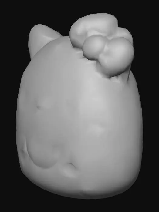 3D model for Hello Kitty Plush