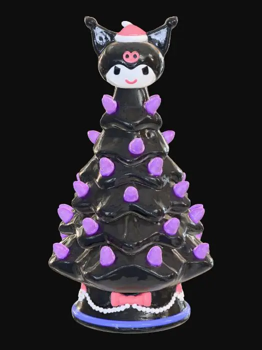3D model for Kuromi Christmas Tree