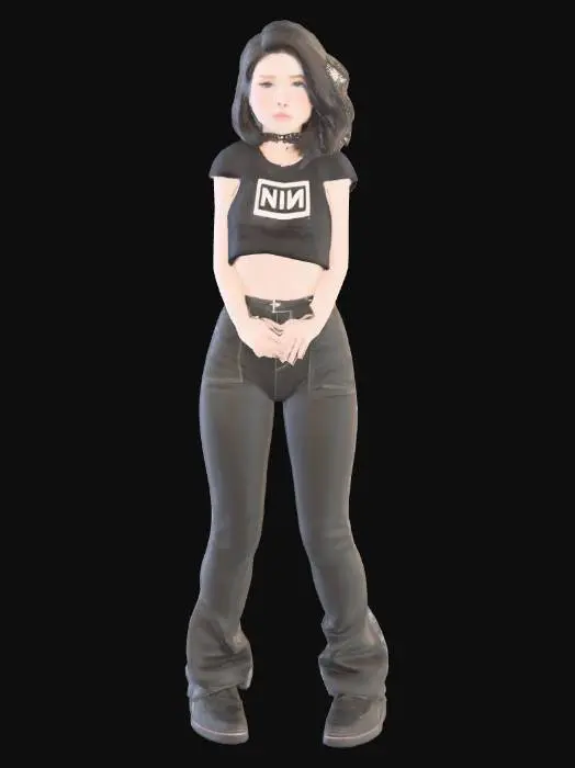 3D model for Band Tee Style