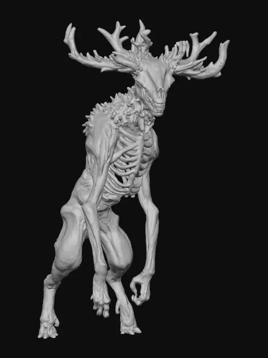 3D model for Wendigo Beast