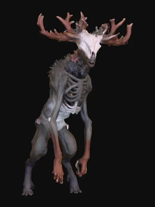 3D model for Wendigo Beast