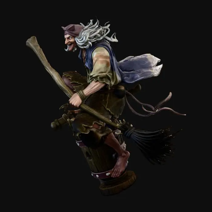 3D model for Witch's Flight