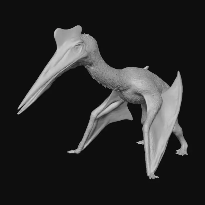 3D model for Quetzalcoatlus