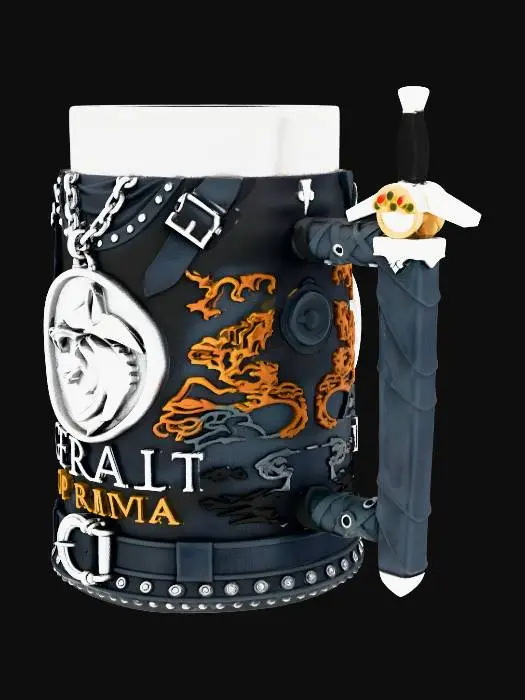 3D model for Geralt Mug Design