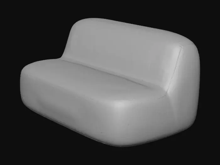 3D model for stylized premium waiting room bench,
modern cozy clinic furniture, rounded corners,
simple elegant shapes, minimal seams,
single object, one material, game-ready for Unity,
clean topology, no small details, neutral lighting,
centered, no background