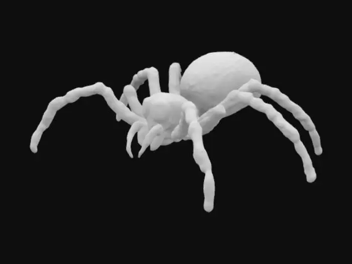 3D model for Giant spider multiple eyes