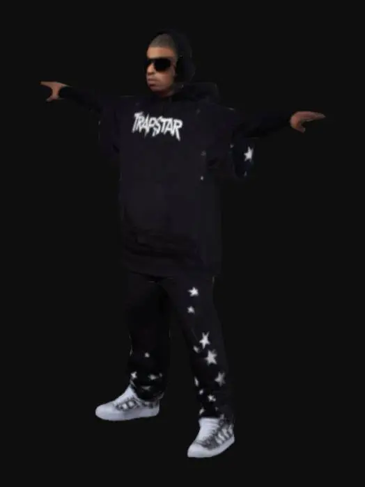 3D model for trapstar