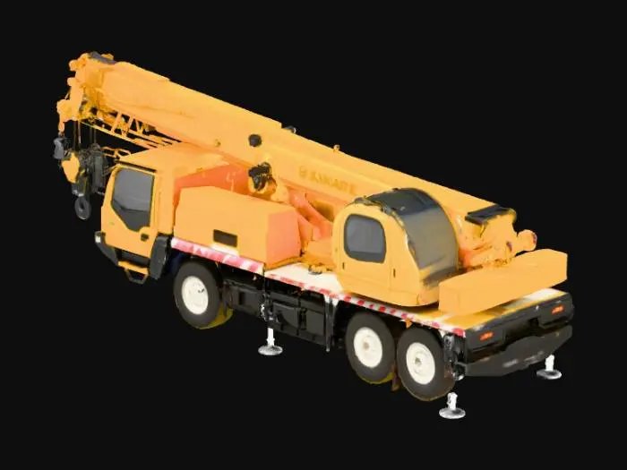 3D model for Mobile Crane Machine