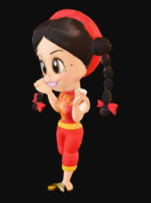 3D model for Pai Virtua Fighter Kids