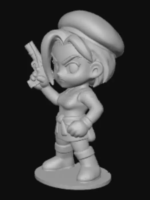 3D model for Jill Valentine