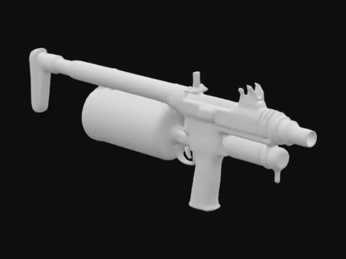 3D model for A flamethrower