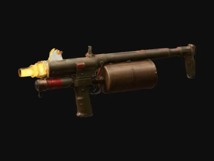 3D model for A flamethrower