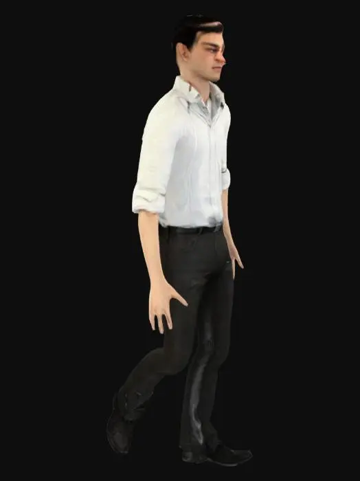 3D model for T-Pose Style