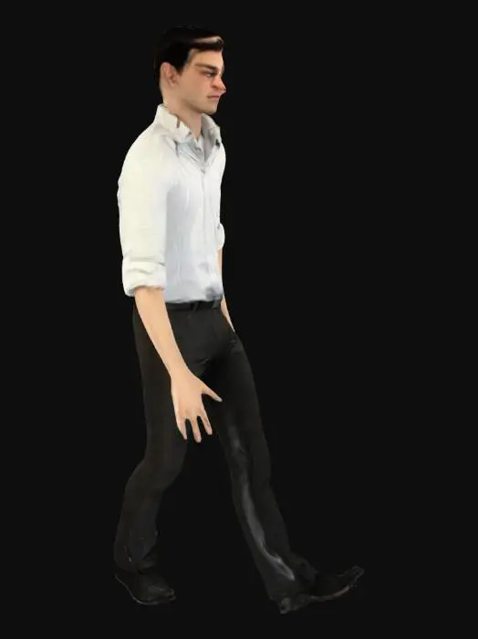 3D model for T-Pose Style