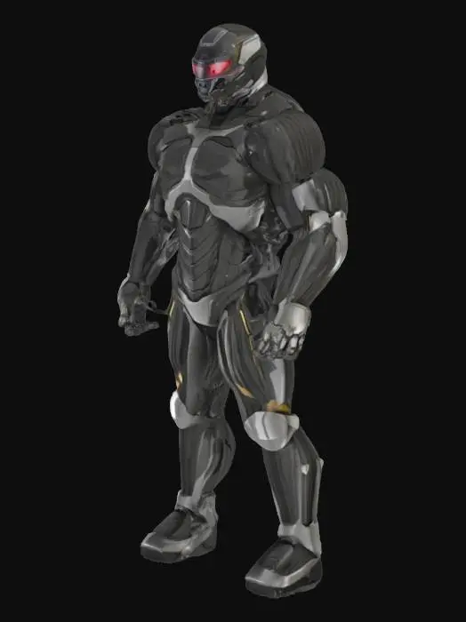 3D model for Cyborg Guardian