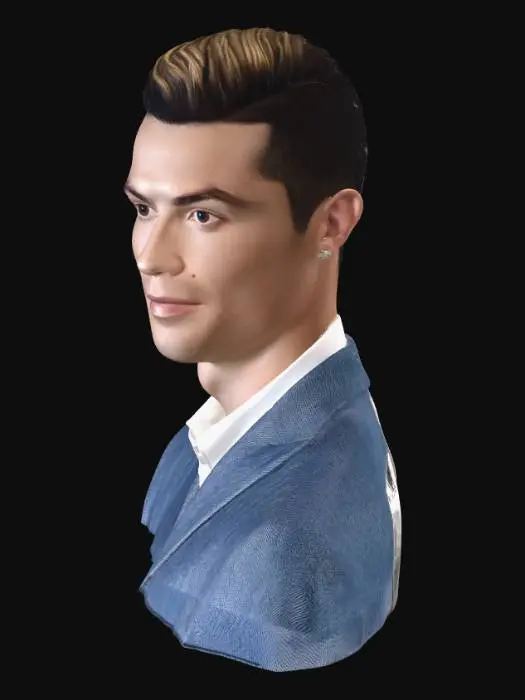 3D model for ronaldo