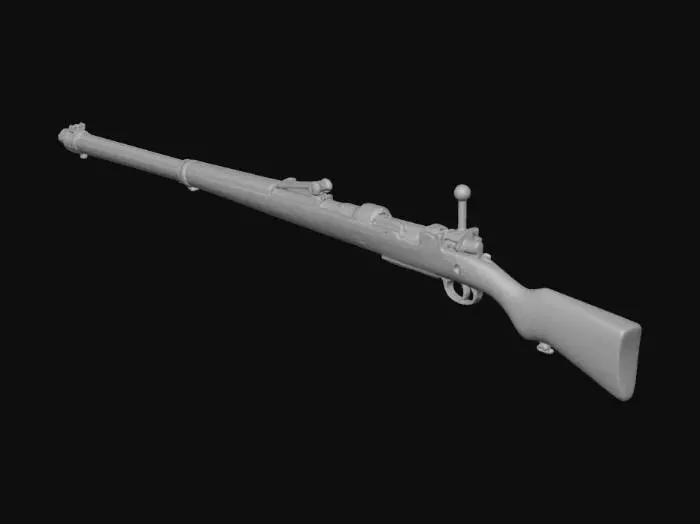 3D model for Mauser Rifle