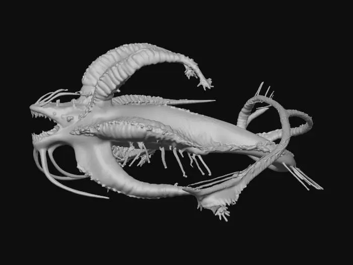 3D model for Leviathan Baby